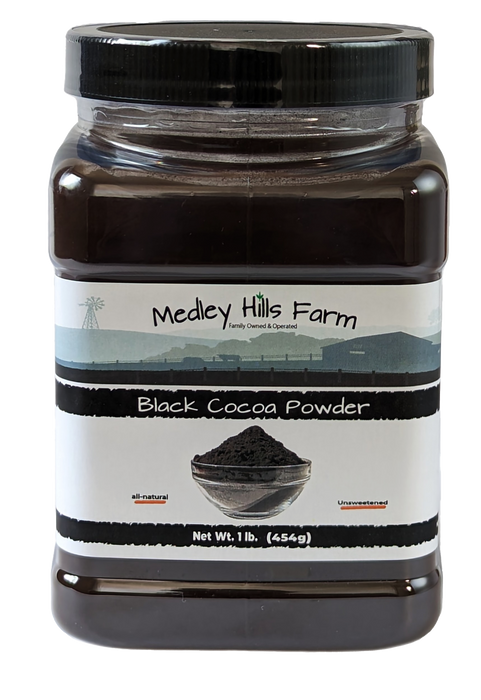 Black Cocoa Powder for Baking, Icing, Frosting