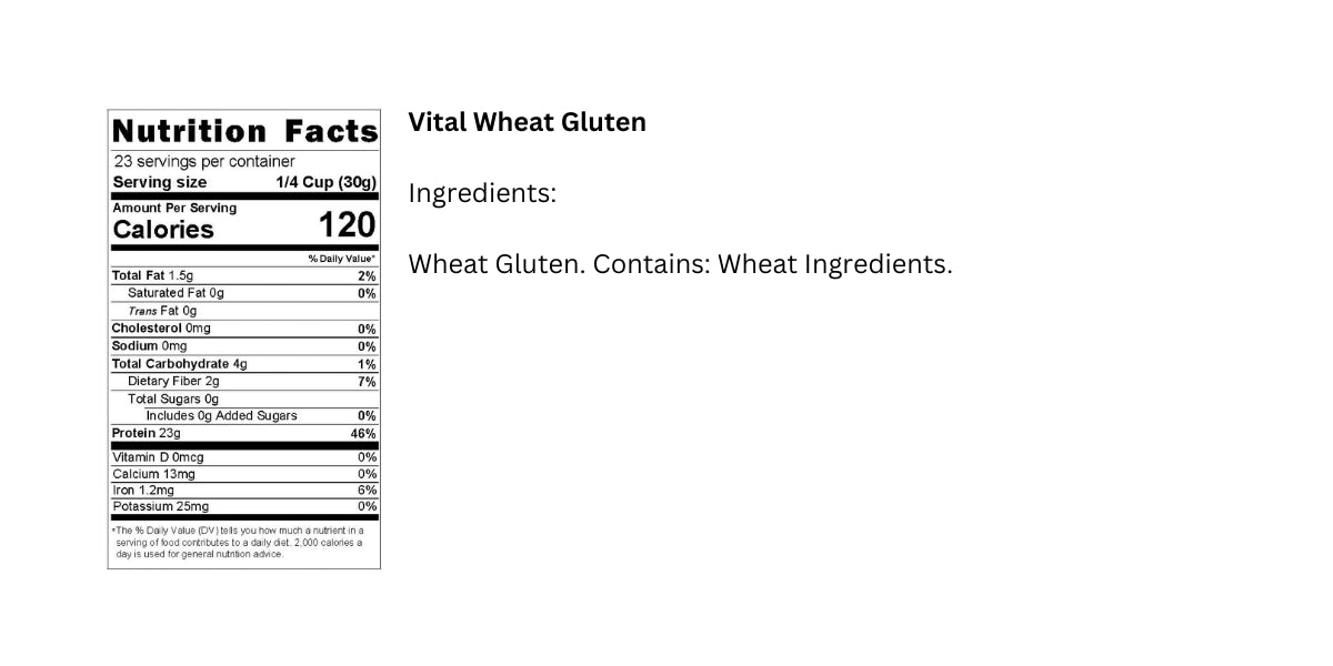 Vital Wheat Gluten